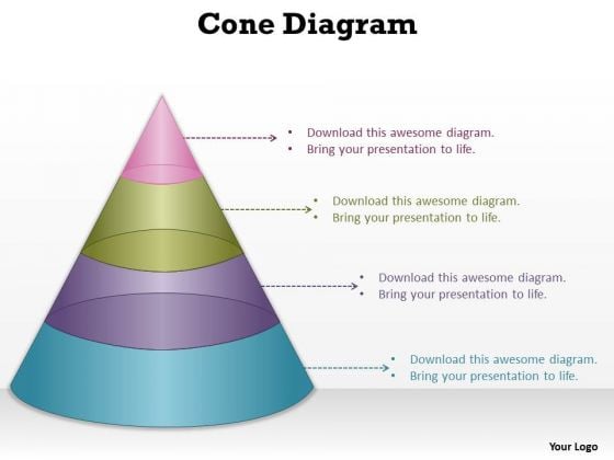 Strategy Diagram 4 Staged Conical Shape For Process Control Sales Diagram Strategy Diagram 4 Staged Conical Shape For Process Control Sales Diagram