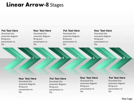 Strategy Diagram Linear Arrows 8 Stages Sales Diagram Strategy Diagram Linear Arrows 8 Stages Sales Diagram