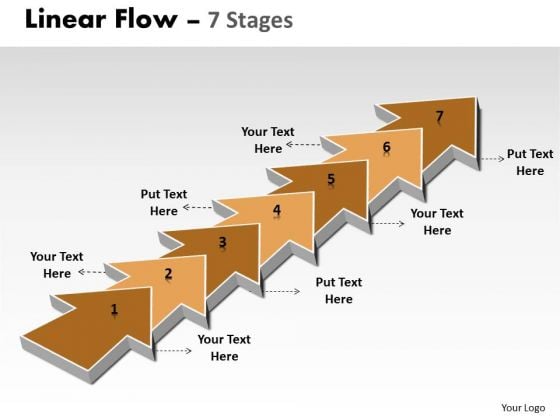 Strategy Diagram Linear Flow 7 Stages Consulting Diagram Strategy Diagram Linear Flow 7 Stages Consulting Diagram