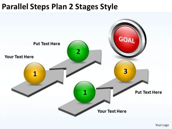 Strategy Diagram Parallel Steps Plan 2 Stages Style Business Cycle Diagram Strategy Diagram Parallel Steps Plan 2 Stages Style Business Cycle Diagram