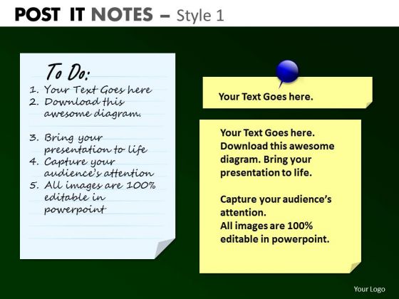 Strategy Diagram Post It Notes Style Mba Models And Frameworks Strategy Diagram Post It Notes Style Mba Models And Frameworks
