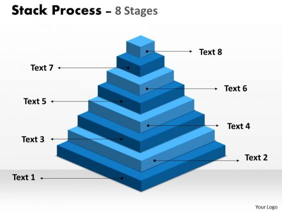 Strategy Diagram Stack Process 8 Stages For Sales Process Business Diagram Strategy Diagram Stack Process 8 Stages For Sales Process Business Diagram
