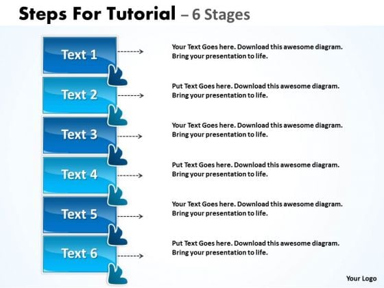 Strategy Diagram Steps For Tutorial 6 Stages Sales Diagram Strategy Diagram Steps For Tutorial 6 Stages Sales Diagram