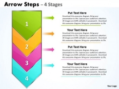 Business Cycle Diagram Arrow 4 Steps Diagram Marketing Diagram