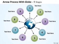 Business Cycle Diagram Arrow Process With Globe 9 Stages Business Diagram Business Cycle Diagram Arrow Process With Globe 9 Stages Business Diagram