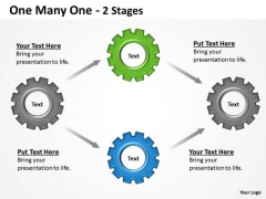 Business Cycle Diagram One Many One 2 Stages Business Diagram Business Cycle Diagram One Many One 2 Stages Business Diagram
