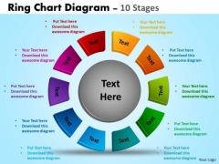 Business Cycle Diagram Ring Chart Diagrams Templates Marketing Diagram