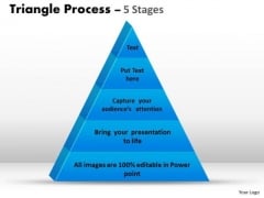 Business Cycle Diagram Triangle Process With 5 Stages Strategy Diagram