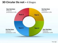 Business Diagram 3d Circular Donut 4 Stages Marketing Diagram Business Diagram 3d Circular Donut 4 Stages Marketing Diagram