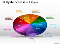 Business Diagram 3d Cycle Process Flow Chart 9 Stages Business Finance Strategy Development Business Diagram 3d Cycle Process Flow Chart 9 Stages Business Finance Strategy Development