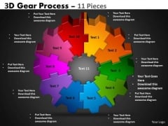 Business Diagram 3d Gear Process 11 Pieces Marketing Diagram Business Diagram 3d Gear Process 11 Pieces Marketing Diagram