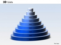 Business Diagram 3d List Circular Diagram For Business Sales Diagram Business Diagram 3d List Circular Diagram For Business Sales Diagram