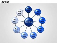 Business Diagram 3d List Diagram Business Cycle Diagram Business Diagram 3d List Diagram Business Cycle Diagram