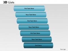 Business Diagram 3d List Diagram With 7 Stages Marketing Diagram Business Diagram 3d List Diagram With 7 Stages Marketing Diagram