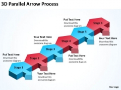 Business Diagram 3d Parallel Arrow Process Business Diagram Business Diagram 3d Parallel Arrow Process Business Diagram