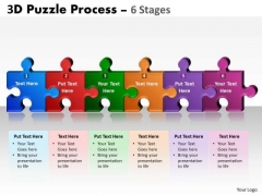 Business Diagram 3d Puzzle Process 6 Stages Strategic Management Business Diagram 3d Puzzle Process 6 Stages Strategic Management