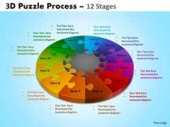Business Diagram 3d Puzzle Process Diagram 12 Stages Business Cycle Diagram Business Diagram 3d Puzzle Process Diagram 12 Stages Business Cycle Diagram
