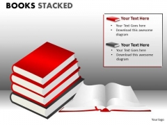 Business Diagram Books Stacked Marketing Diagram Business Diagram Books Stacked Marketing Diagram