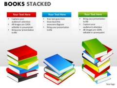 Business Diagram Books Stacked Strategy Diagram Business Diagram Books Stacked Strategy Diagram