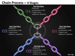 Business Diagram Chain Process 4 Stages Sales Diagram Business Diagram Chain Process 4 Stages Sales Diagram