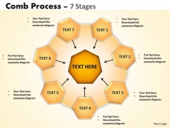 Business Diagram Comb Process 7 Stages Sales Diagram Business Diagram Comb Process 7 Stages Sales Diagram