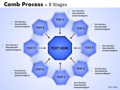 Business Diagram Comb Process 8 Stages Sales Diagram Business Diagram Comb Process 8 Stages Sales Diagram