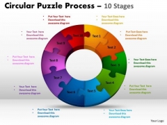 Business Diagram Components Circular Puzzle Process Business Framework Model Business Diagram Components Circular Puzzle Process Business Framework Model