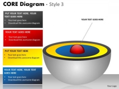 Business Diagram Core Diagram Colorful Style Marketing Diagram Business Diagram Core Diagram Colorful Style Marketing Diagram