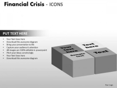 Business Diagram Financial Crisis Icons Strategic Management Business Diagram Financial Crisis Icons Strategic Management