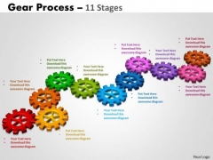 Business Diagram Gears Process 11 Stages Strategic Management Business Diagram Gears Process 11 Stages Strategic Management