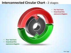 Business Diagram Interconnected Circular Diagram Chart 2 Stages Business Cycle Diagram Business Diagram Interconnected Circular Diagram Chart 2 Stages Business Cycle Diagram