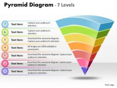 Business Diagram Inverted Pyramid Diagram With 7 Levels Consulting Diagram Business Diagram Inverted Pyramid Diagram With 7 Levels Consulting Diagram