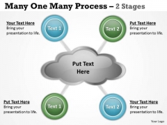 Business Diagram Many One Many Process 2 Stages Sales Diagram Business Diagram Many One Many Process 2 Stages Sales Diagram