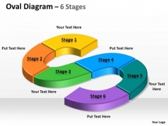 Business Diagram Oval Process 6 Step Sales Diagram Business Diagram Oval Process 6 Step Sales Diagram