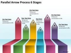 Business Diagram Parallel Arrow Process 6 Stages Strategy Diagram Business Diagram Parallel Arrow Process 6 Stages Strategy Diagram