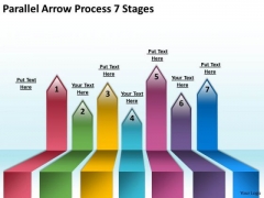 Business Diagram Parallel Arrow Process 7 Stages Business Finance Strategy Development Business Diagram Parallel Arrow Process 7 Stages Business Finance Strategy Development