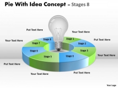 Business Diagram Pie With Idea Concept Stages 8 Circular Marketing Diagram Business Diagram Pie With Idea Concept Stages 8 Circular Marketing Diagram