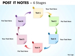 Business Diagram Post It Notes 6 Stages Sales Diagram Business Diagram Post It Notes 6 Stages Sales Diagram