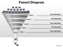 Business Diagram Process Flow Funnel Diagram Sales Diagram