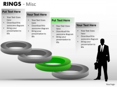 Business Diagram Rings Misc Business Finance Strategy Development