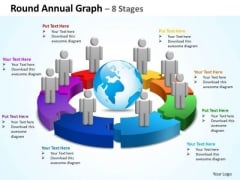 Business Diagram Round Annual Graph 8 Stages Marketing Diagram Business Diagram Round Annual Graph 8 Stages Marketing Diagram