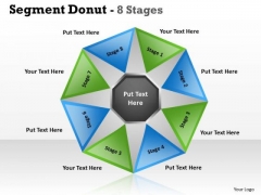 Business Diagram Segment Circular Donut 8 Stages Sales Diagram Business Diagram Segment Circular Donut 8 Stages Sales Diagram