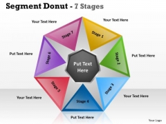 Business Diagram Segment Templates Donut 7 Stages Marketing Diagram Business Diagram Segment Templates Donut 7 Stages Marketing Diagram