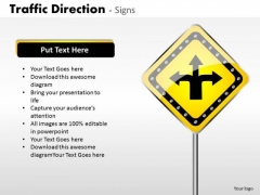 Business Diagram Traffic Direction Signs Strategic Management Business Diagram Traffic Direction Signs Strategic Management