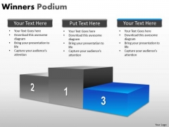Business Diagram Winners Podium Strategic Management Business Diagram Winners Podium Strategic Management