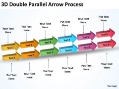 Business Finance Strategy Development 3d Double Parallel Arrow Process Consulting Diagram Business Finance Strategy Development 3d Double Parallel Arrow Process Consulting Diagram