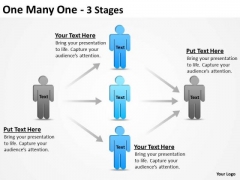 Business Finance Strategy Development One Many One 3 Stages Business Diagram Business Finance Strategy Development One Many One 3 Stages Business Diagram