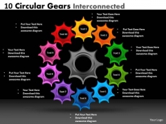 Business Framework Model 10 Circular Gears Interconnected Strategic Management Business Framework Model 10 Circular Gears Interconnected Strategic Management