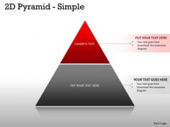 Business Framework Model 2 Staged Pyramid For Business Process Sales Diagram Business Framework Model 2 Staged Pyramid For Business Process Sales Diagram