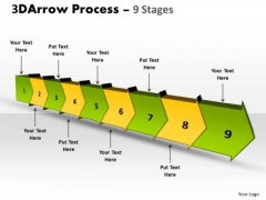 Business Framework Model 3d Arrow Process 9 Stages Strategy Diagram Business Framework Model 3d Arrow Process 9 Stages Strategy Diagram